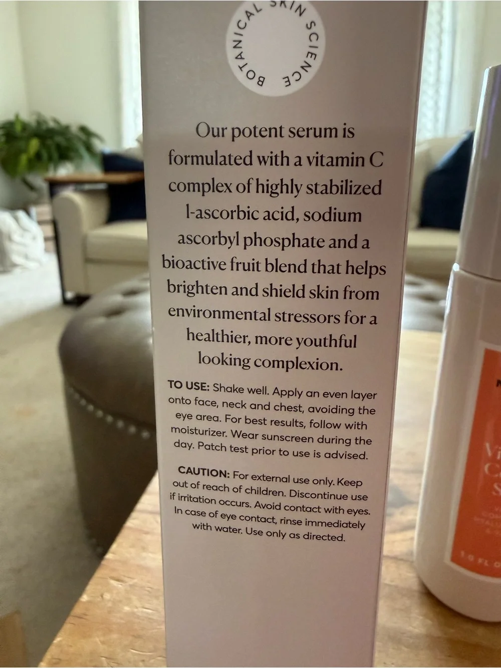 Naturium vitamin C complex serum.